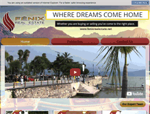 Tablet Screenshot of fenixrealestate.net